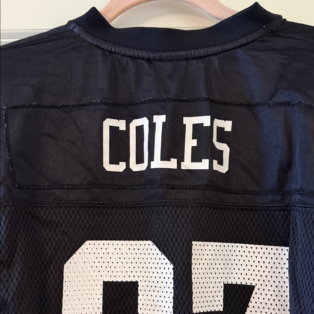 NY JETS NFL Black and Green Football Jersey #87 - Picture 3 of 3